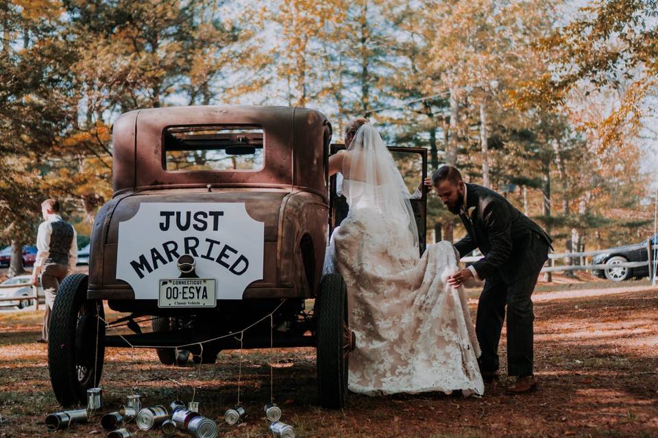 Just married