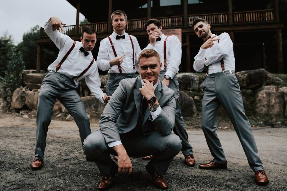 Groomsmen session