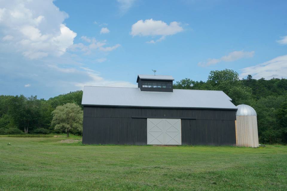 Front view of the Barn