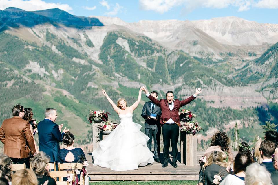 Wedding in the mountains