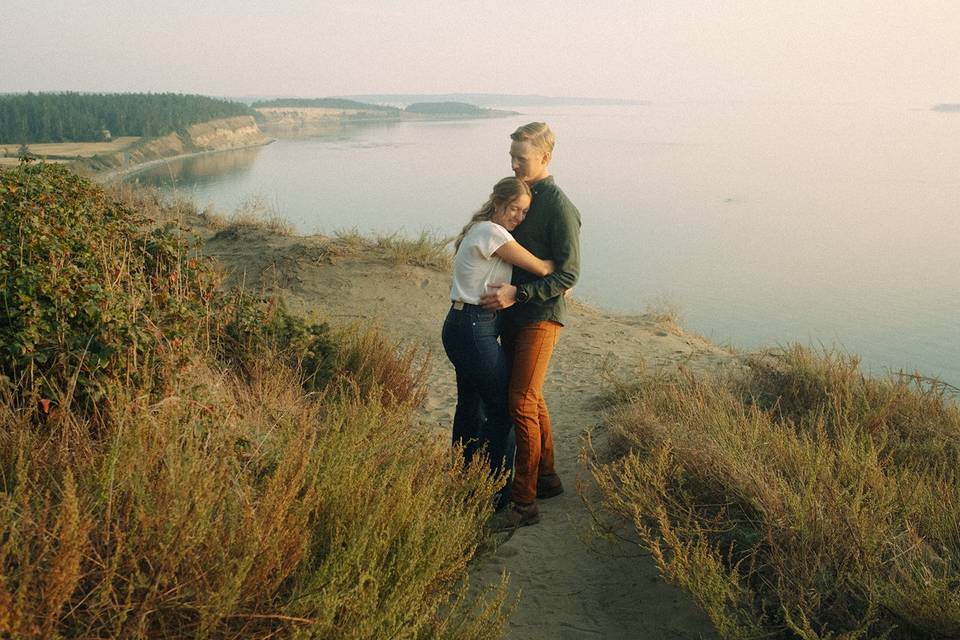 Whidbey Island engagement