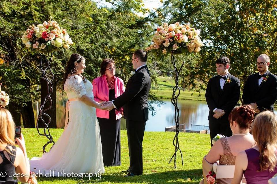 Outdoor ceremony