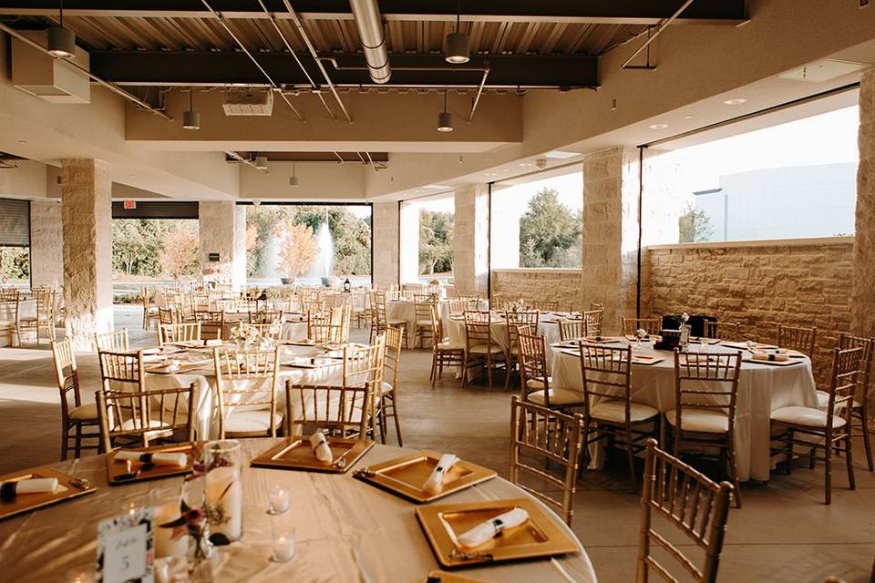 A romantic setup in The Pavilion