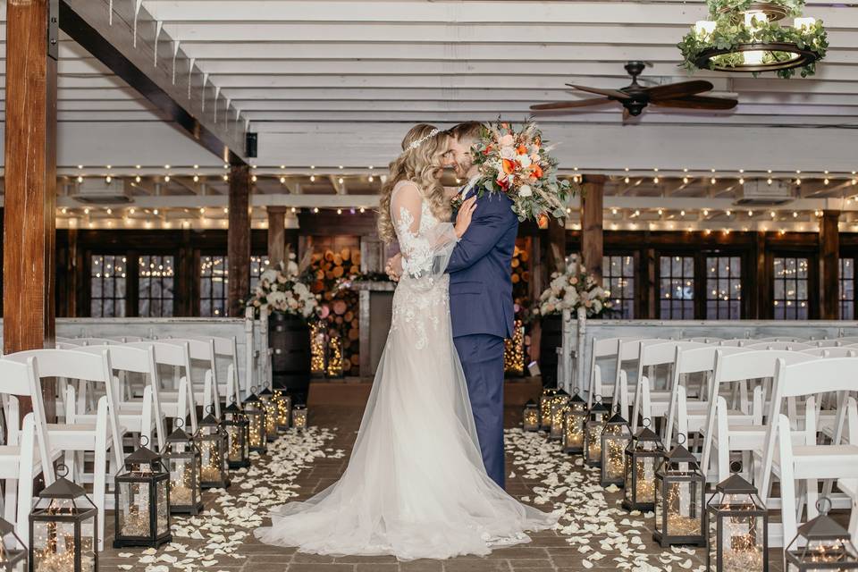 Bride in the Barn