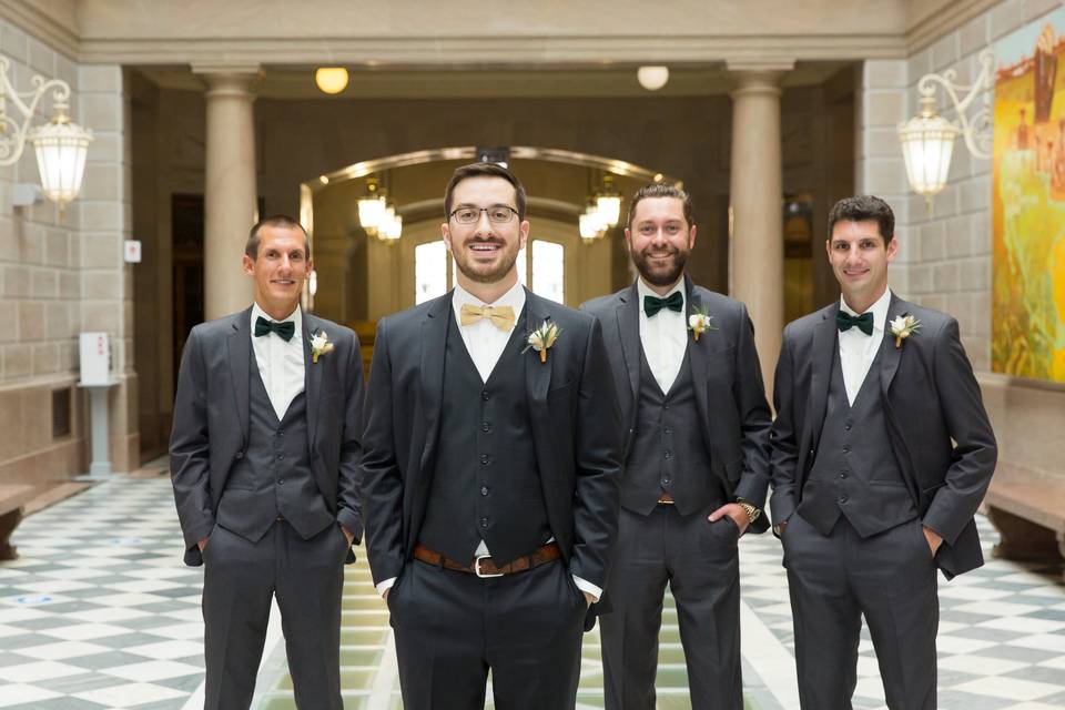 Groomsmen, City Hall