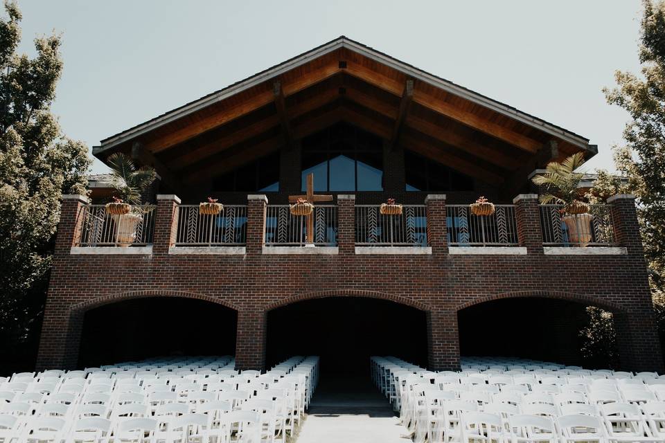 The ceremony venue