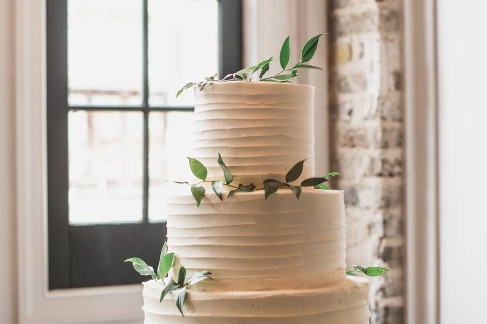 Glorious wedding cake