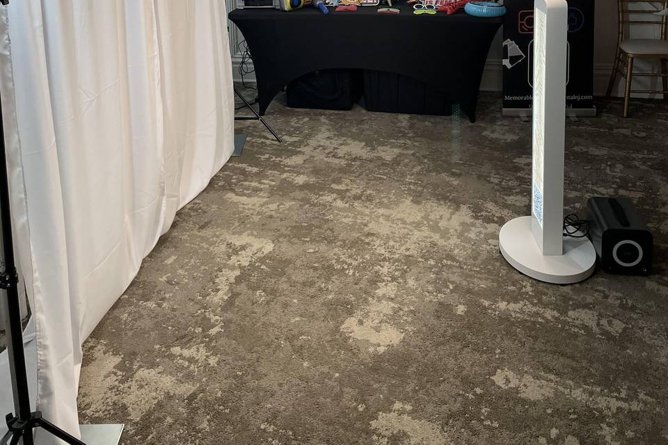 Selfie Booth Setup