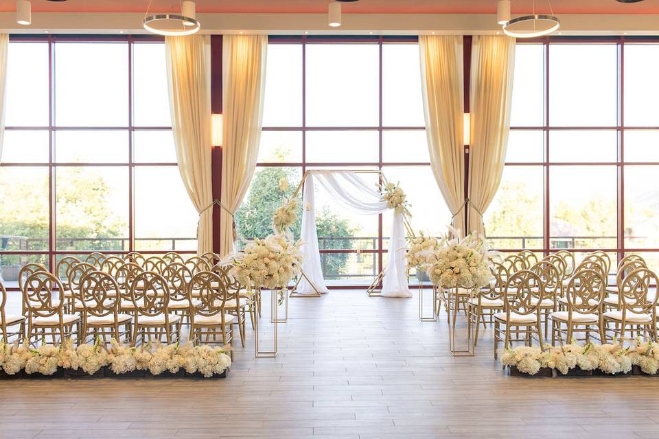 Indoor Ceremony Design