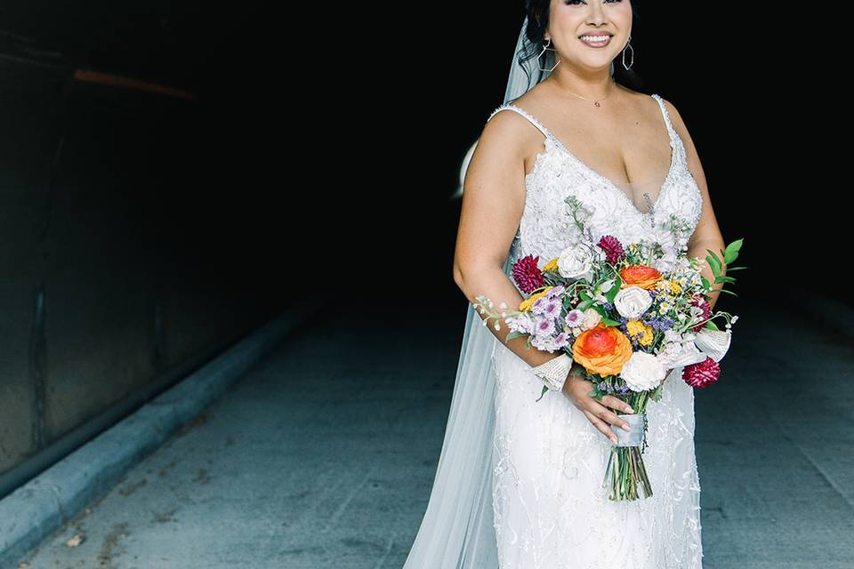 Gorgeous bride