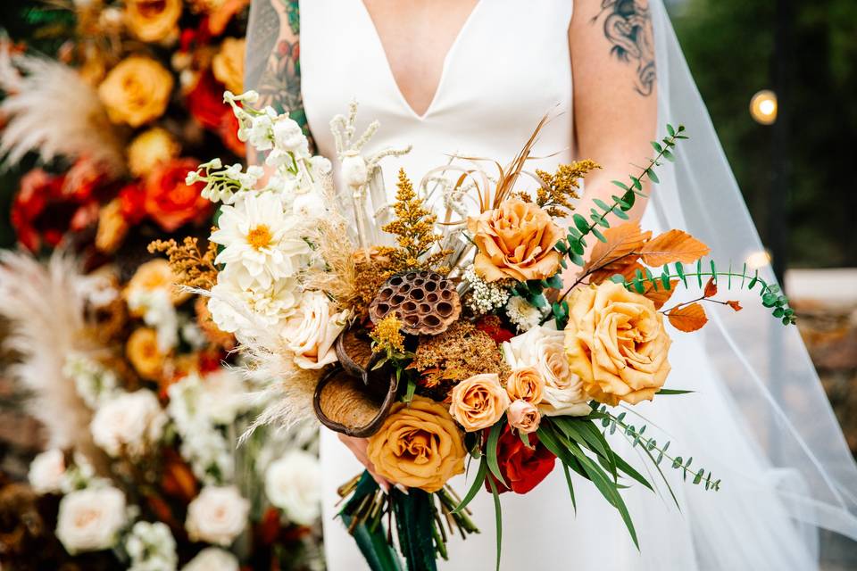 Gorgeous fall bouquet.