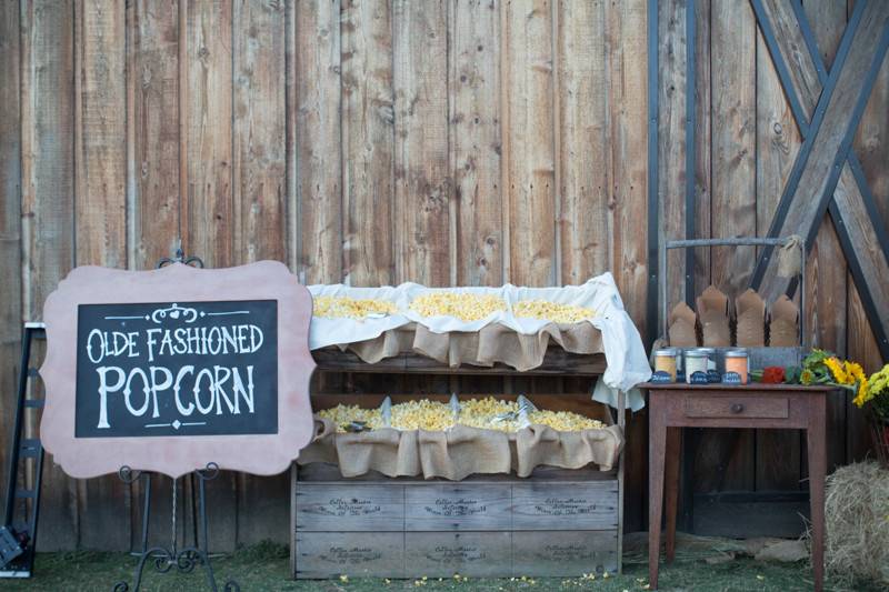 Popcorn area