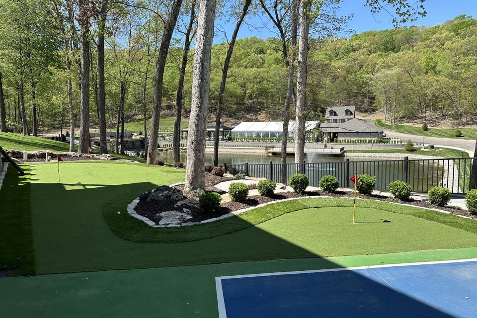 Putting Green at Lake