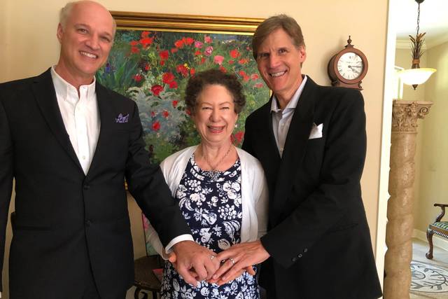 A wedding at home