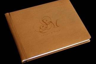 Bijou album with Custom Monogram