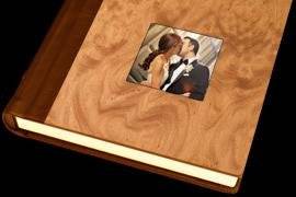 Wooden Series Album with 4x4 Cameo