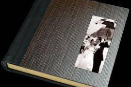 Wooden Series Album with 3x7 Cameo