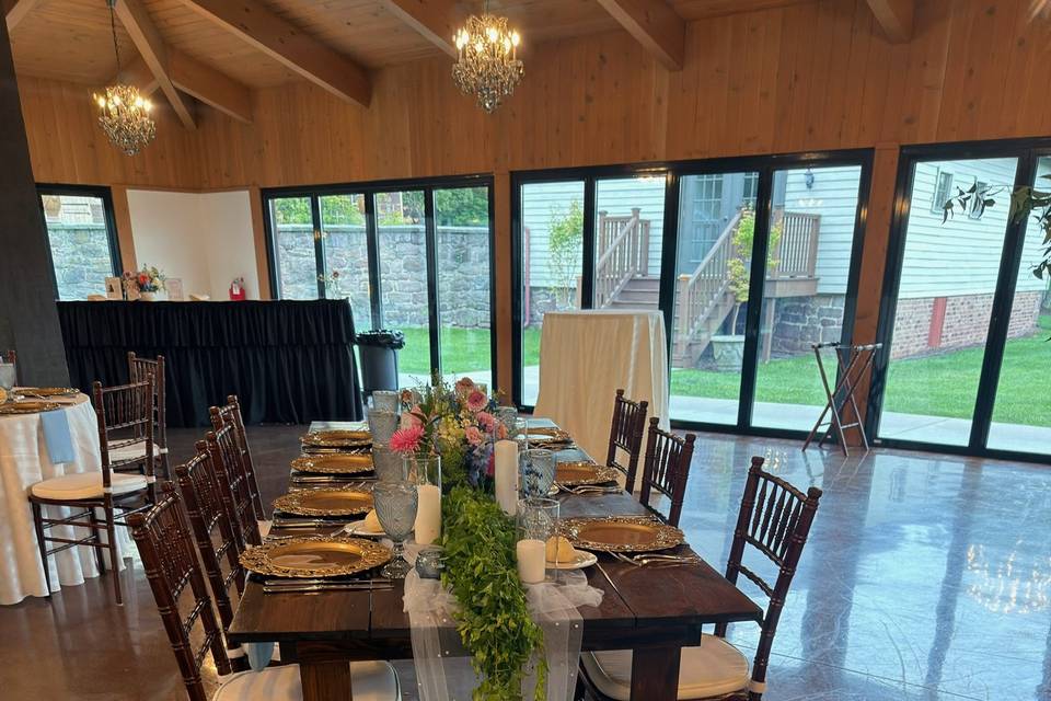 Meadow tablescape