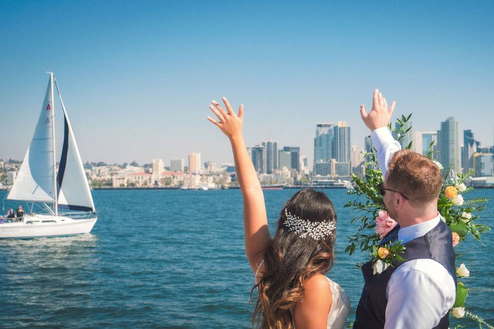 Wave to Downtown San Diego