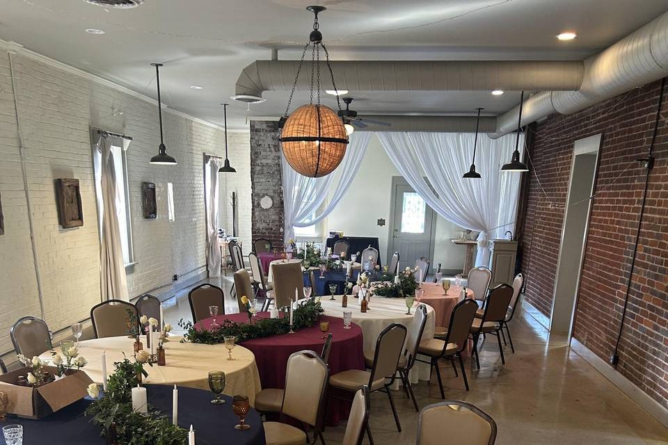 Interior set up