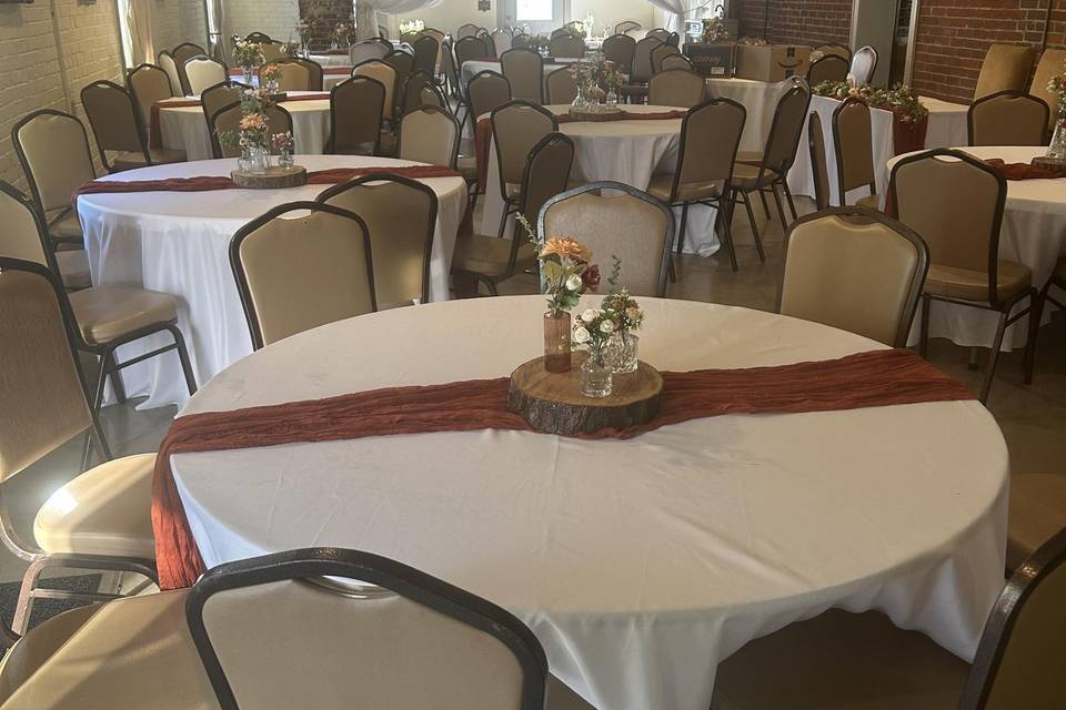 Interior set up