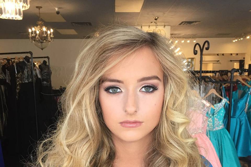 Pageant hair and makeup