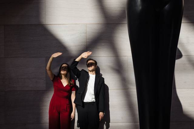Engagement portrait