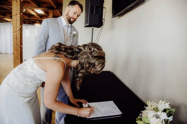 Wedding couple