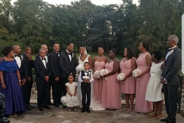 The wedding party