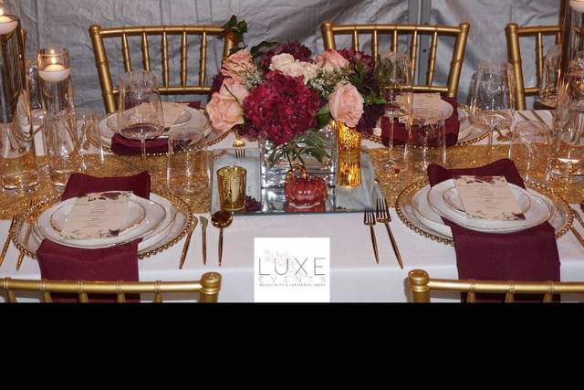 Reception Table Designed by LE