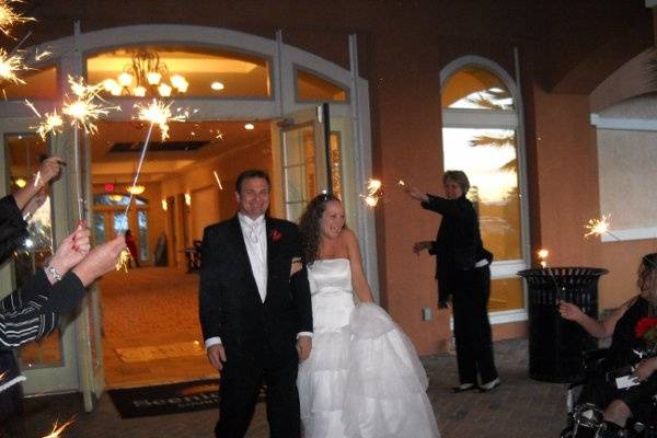 Best man making the toast at reception at 511 s. Palafox