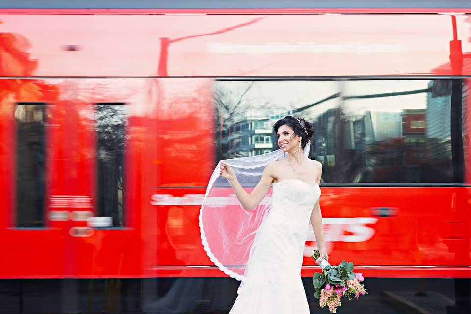 Down Town San Diego Bride