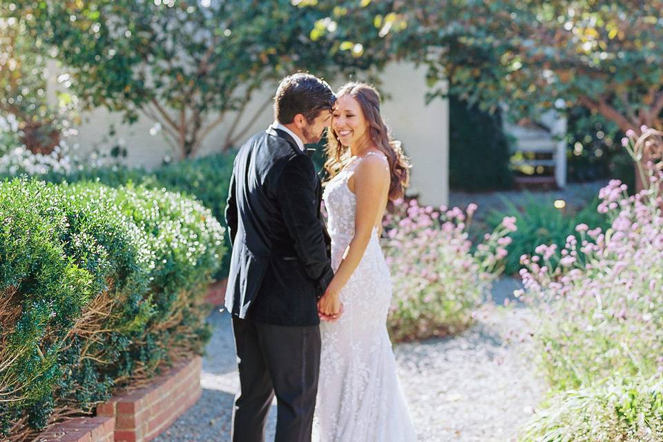 Bride & Groom at The Clifton
