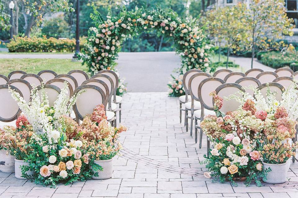 Autumn Wedding Ceremony