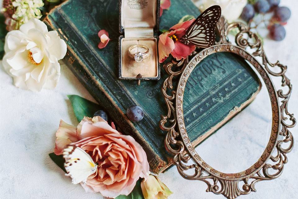 Romantic Wedding Details