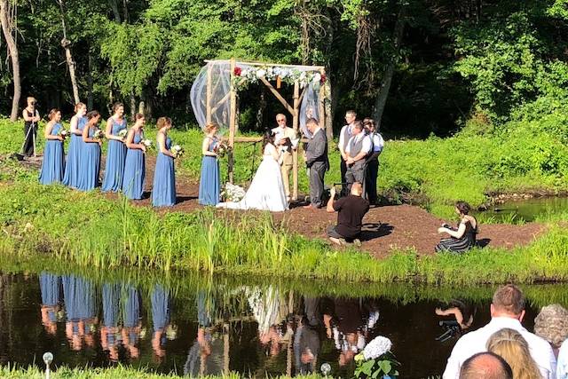 Ceremony on the river