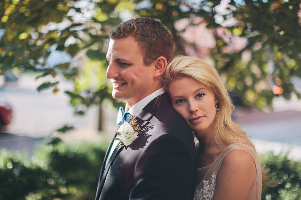 Bride & Groom Portait | Brooklyn Arts Center, Wilmington, NC