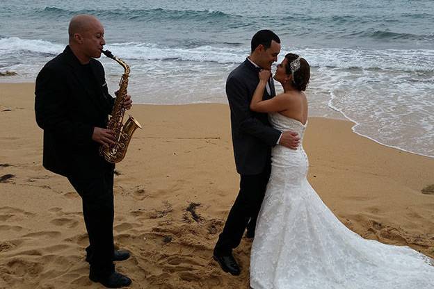 Beach wedding