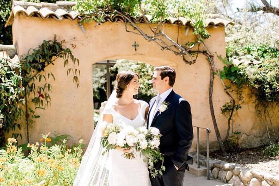 Carmel Mission Wedding