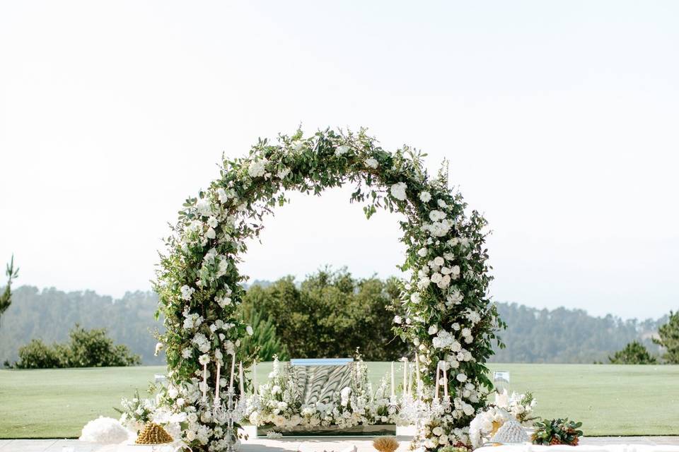 Modern Tent Wedding