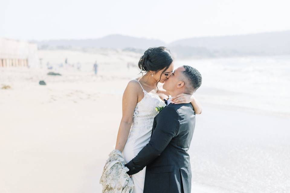 Monterey Beach Wedding
