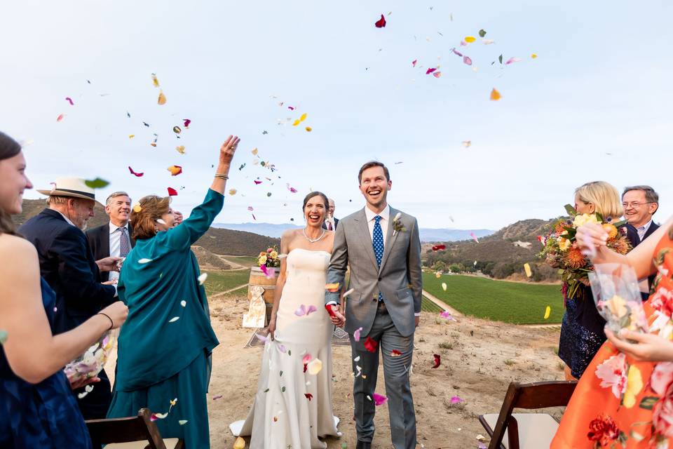 Eden Rift Winery wedding