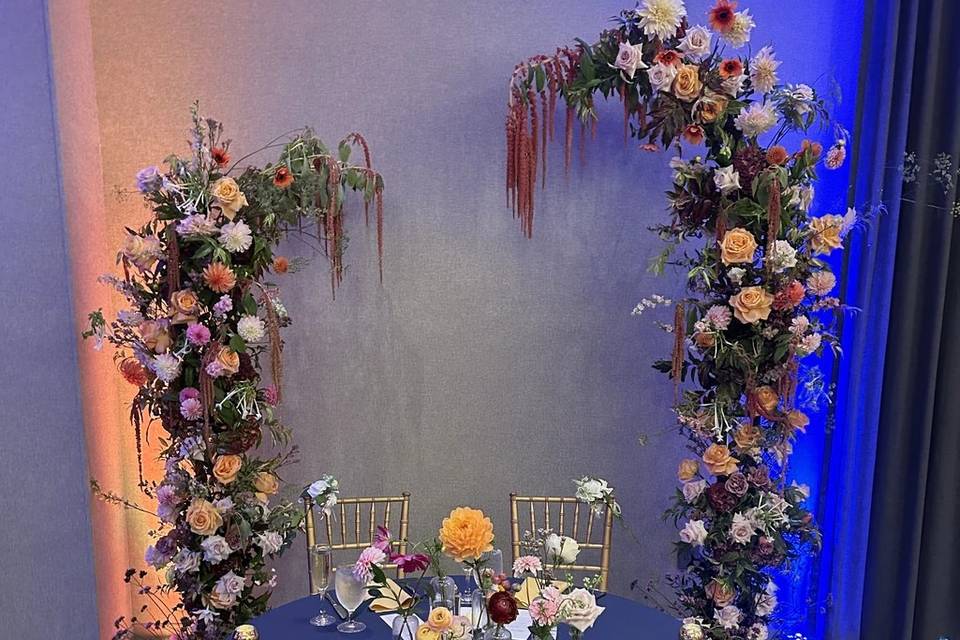 Honeymoon table