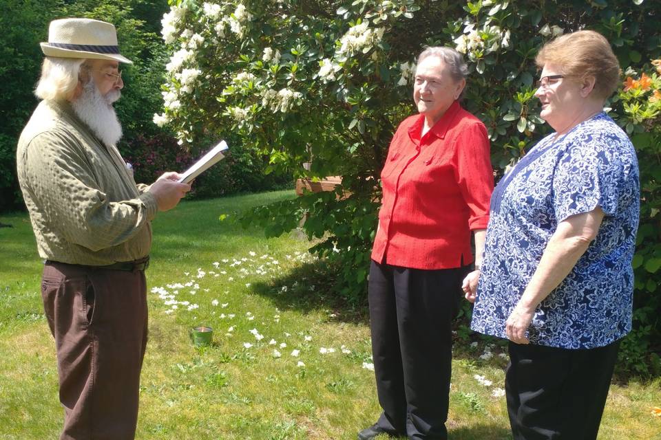 Married after 35 years!