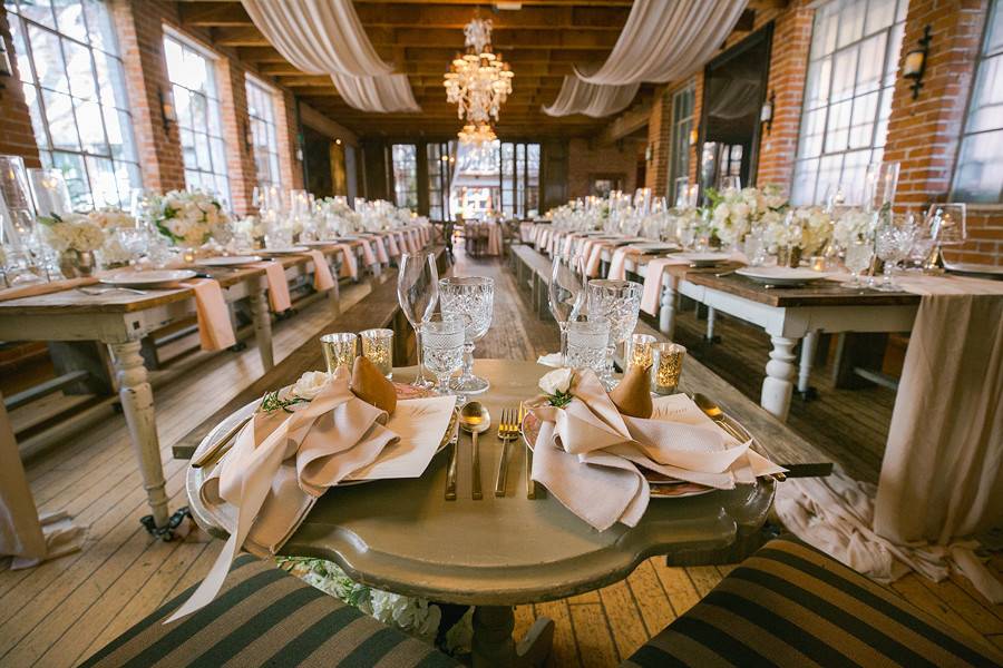 Wedding tablescape