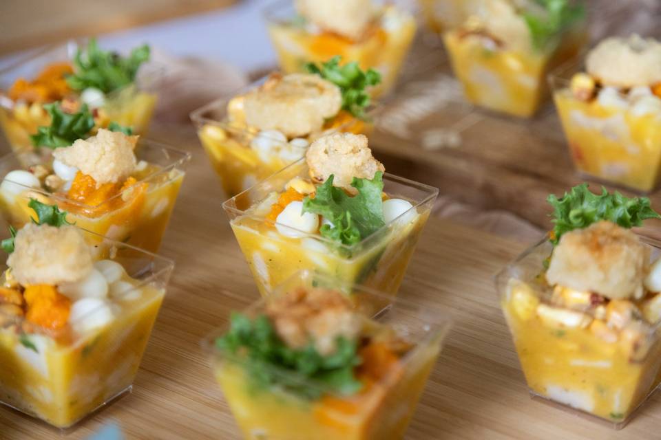 Mini Ceviche Carretillero Cups