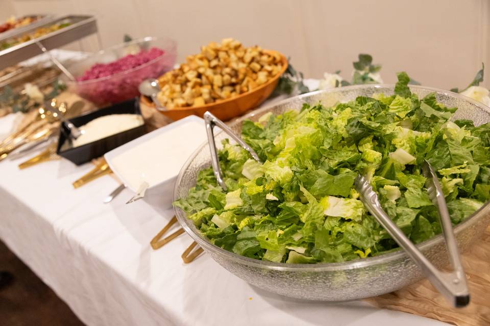 Caesar Salad & Beet Salad