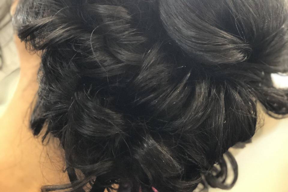 Wedding hair