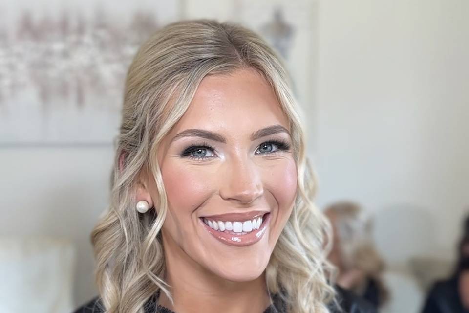 Bridesmaid makeup