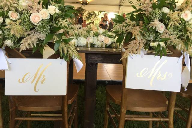 Chair signs